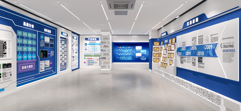 Enterprise exhibition hall